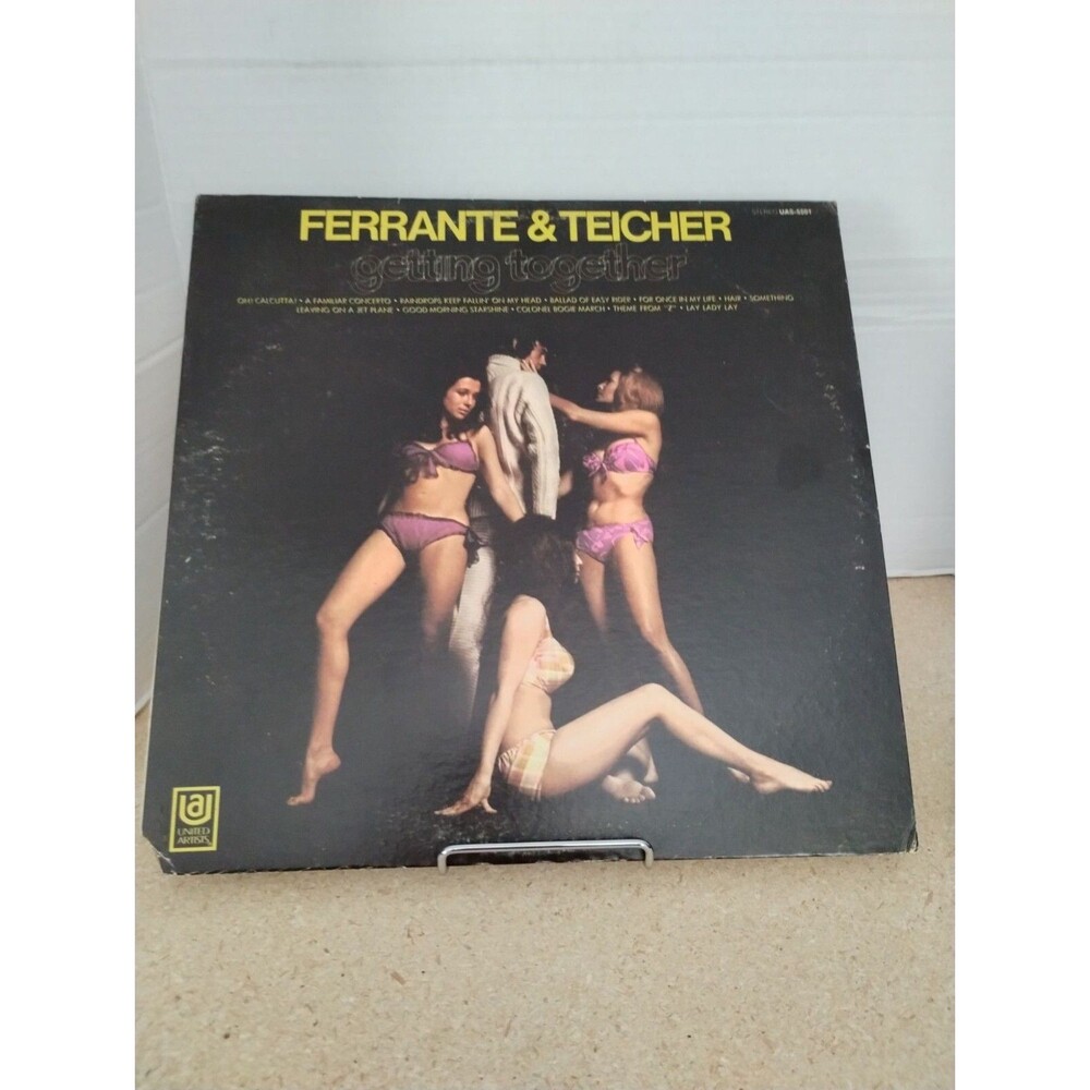 Ferrante and Teicher Getting Together UAS-5501 Vinyl Record LP